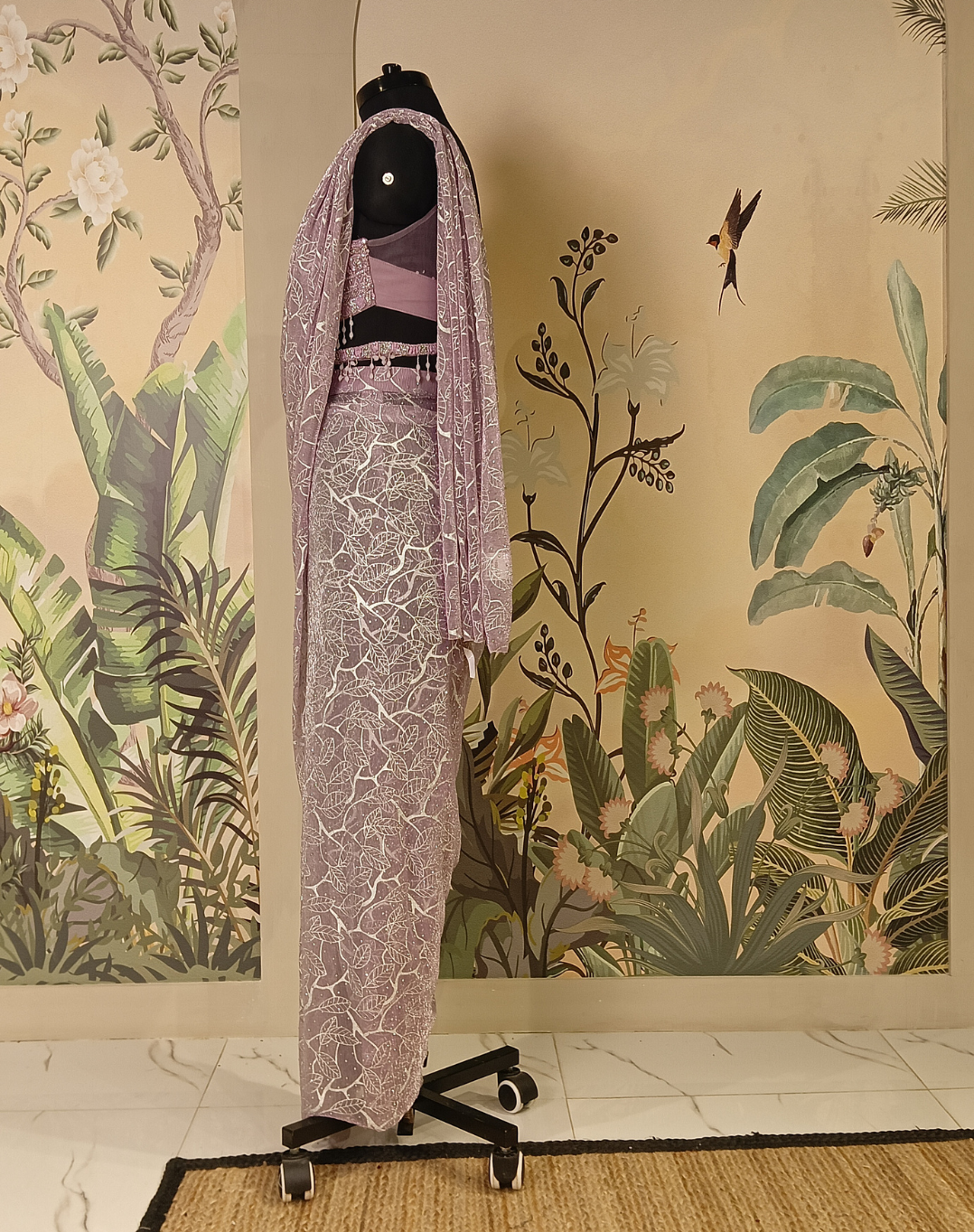 Lavender Gleam Drape