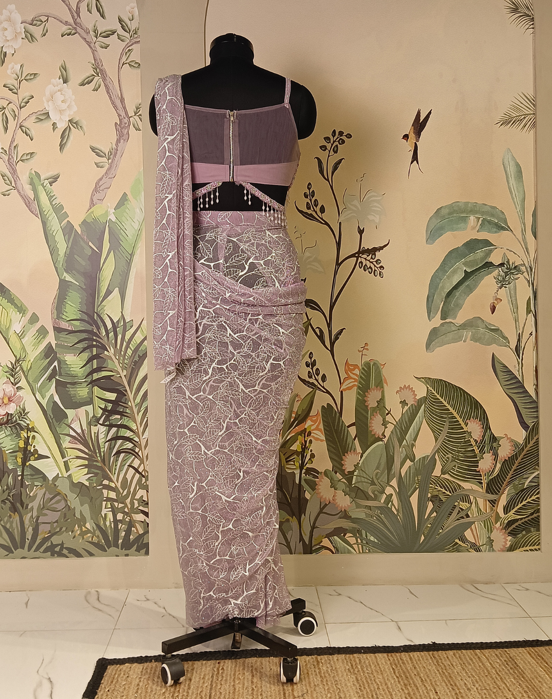 Lavender Gleam Drape