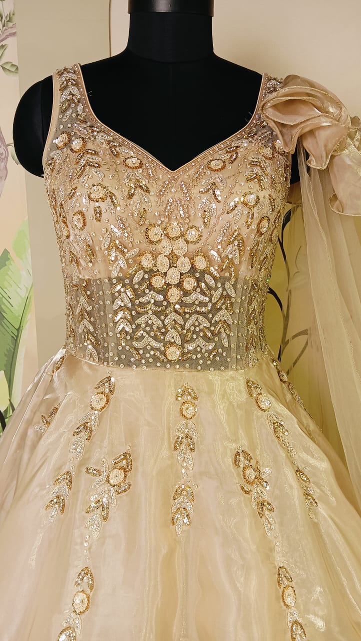 Champagne Allure Gown