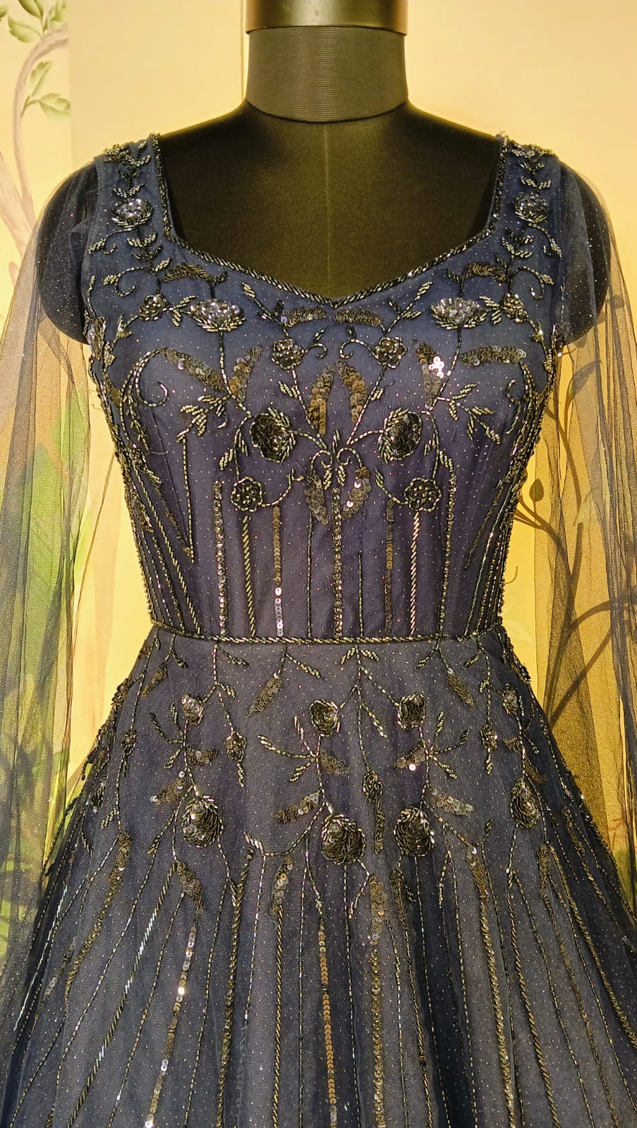 Starry Blue Drape