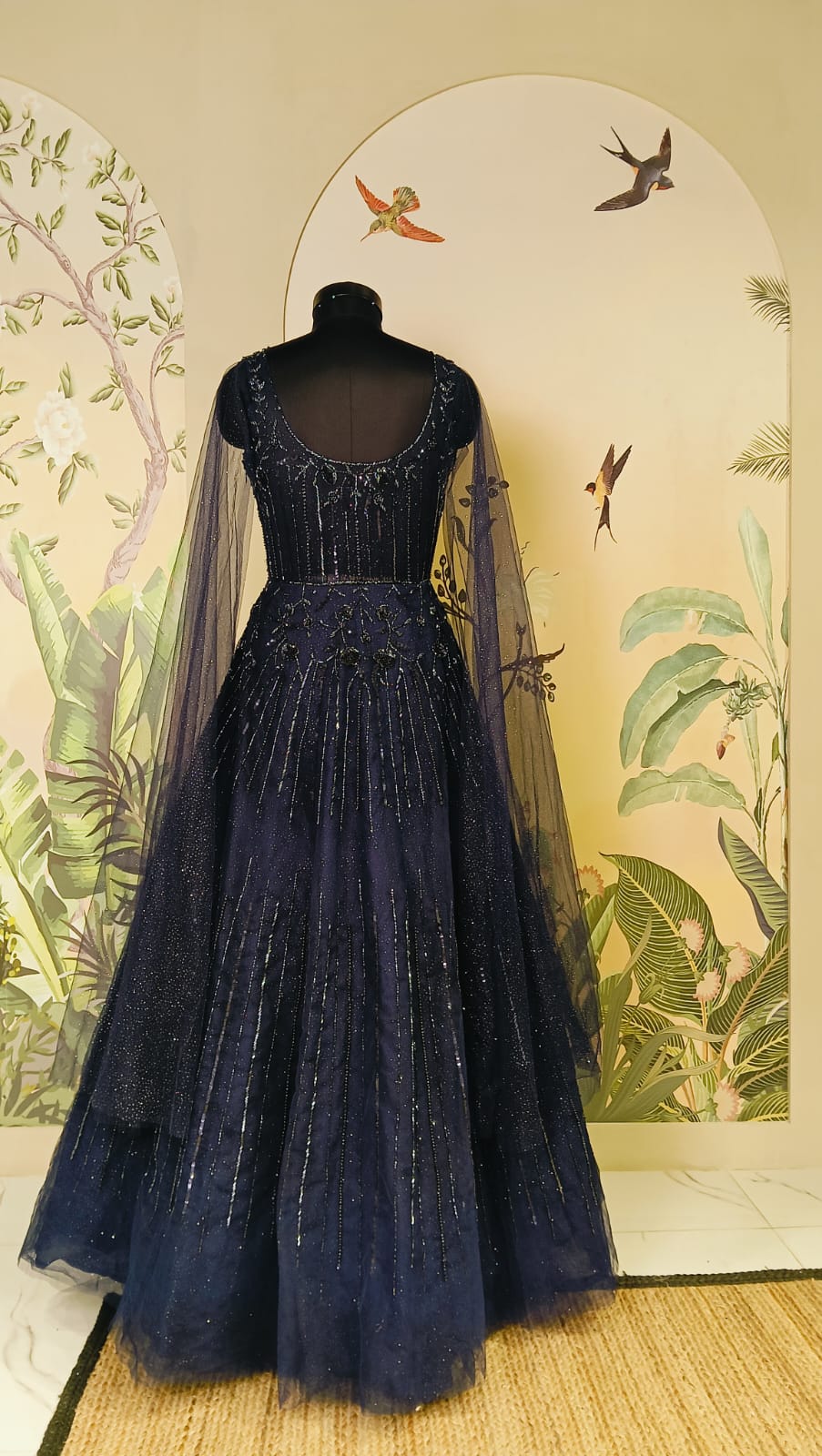Starry Blue Drape