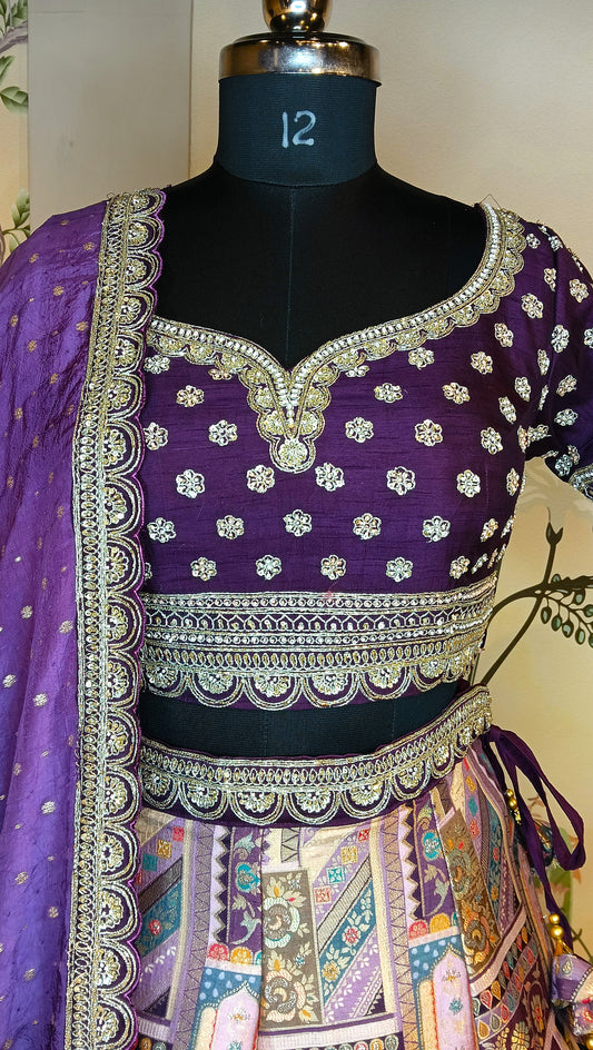Purple Banarasi Dream