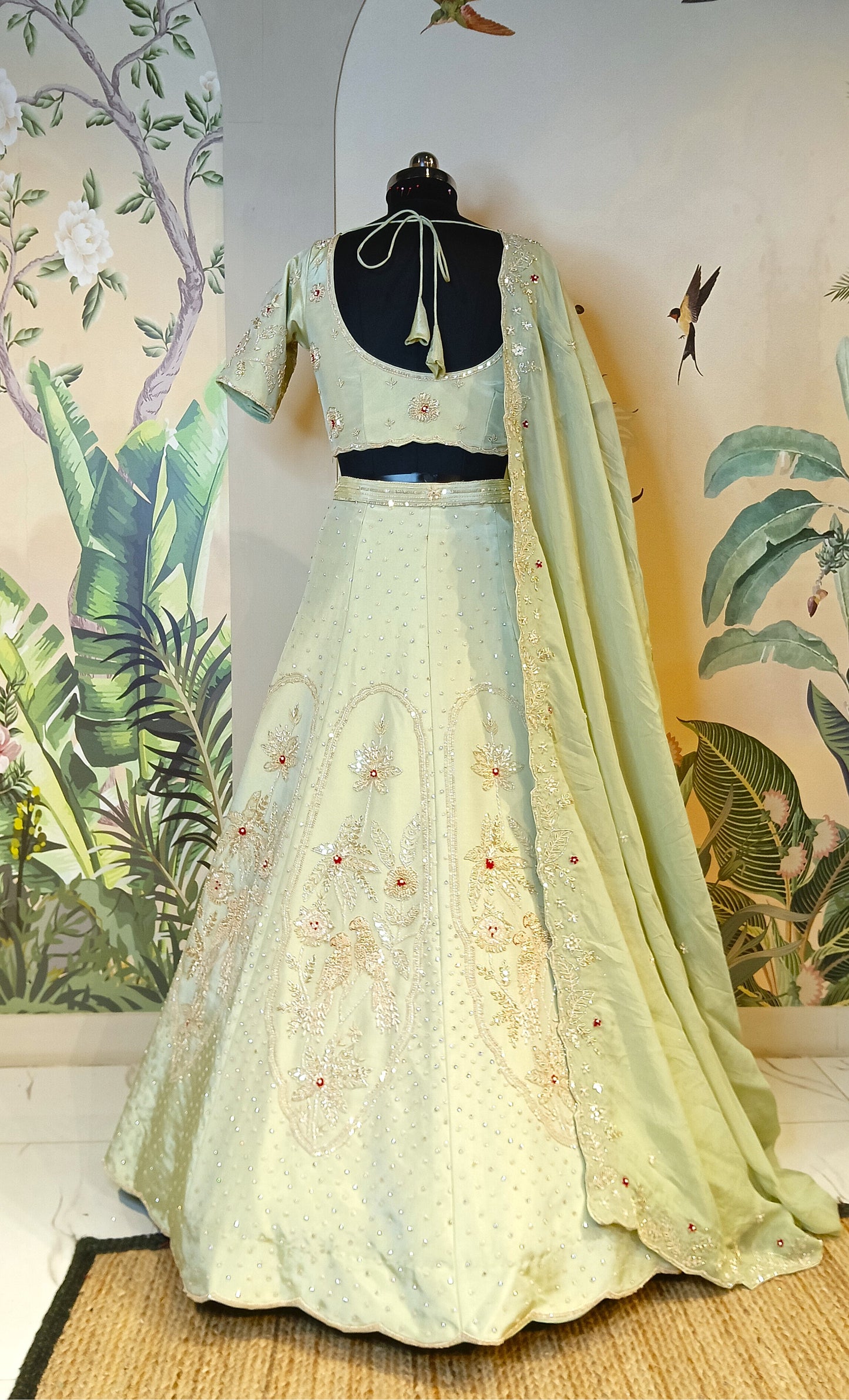 Regal Green Tapestry