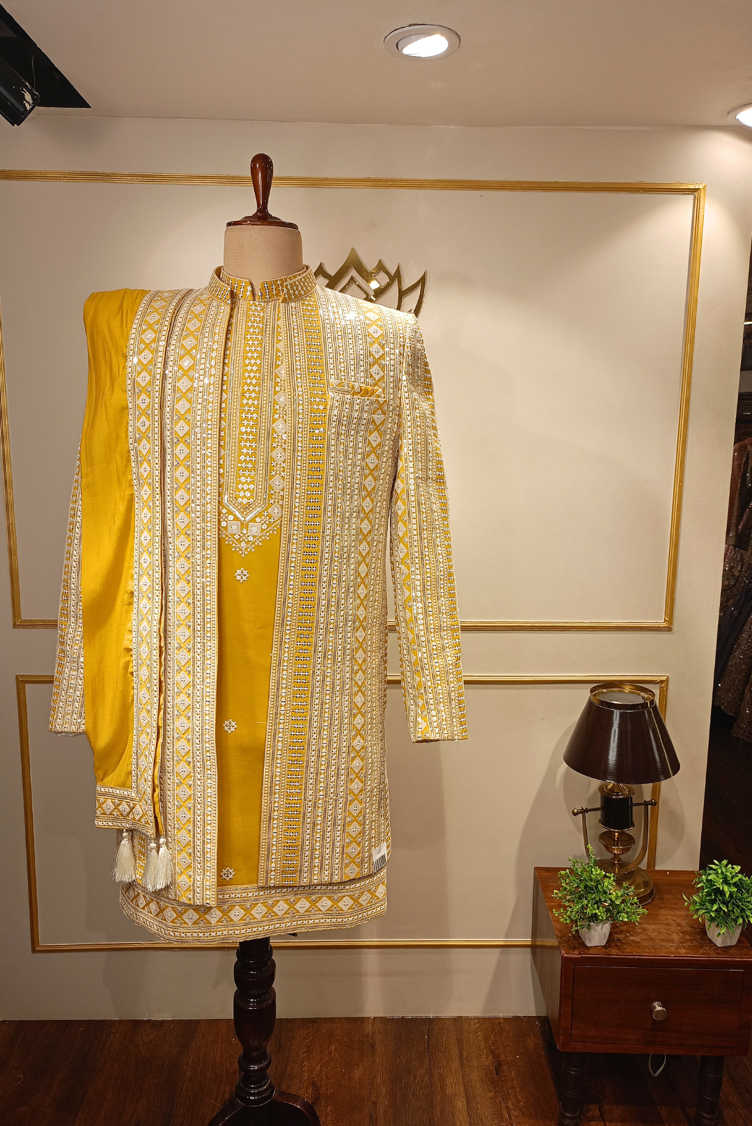 Golden Festive Wear
