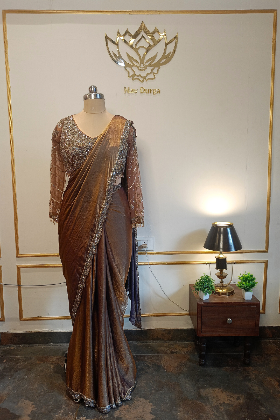 Bronze Gleam Drape