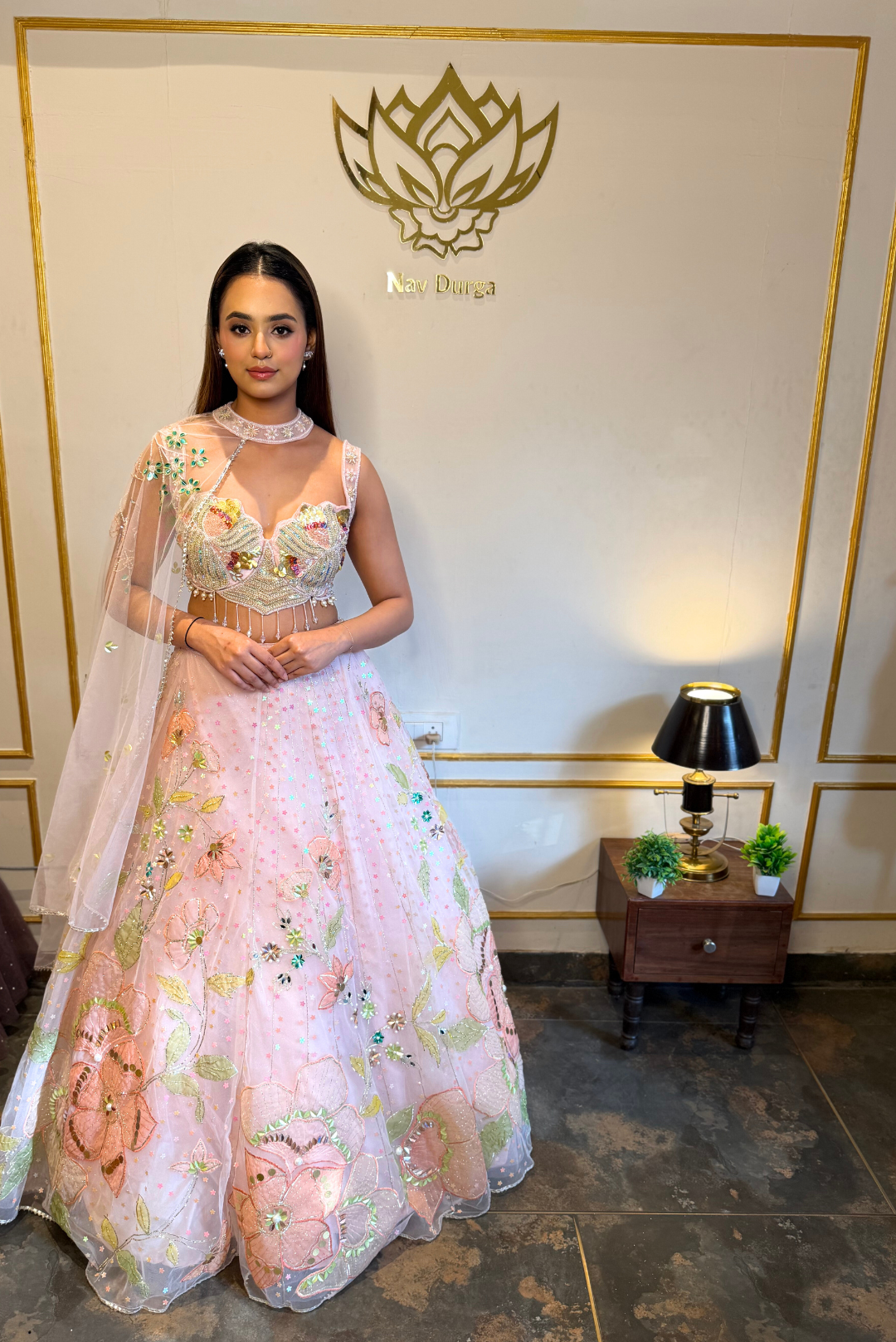 Pink Sparkle Lehenga