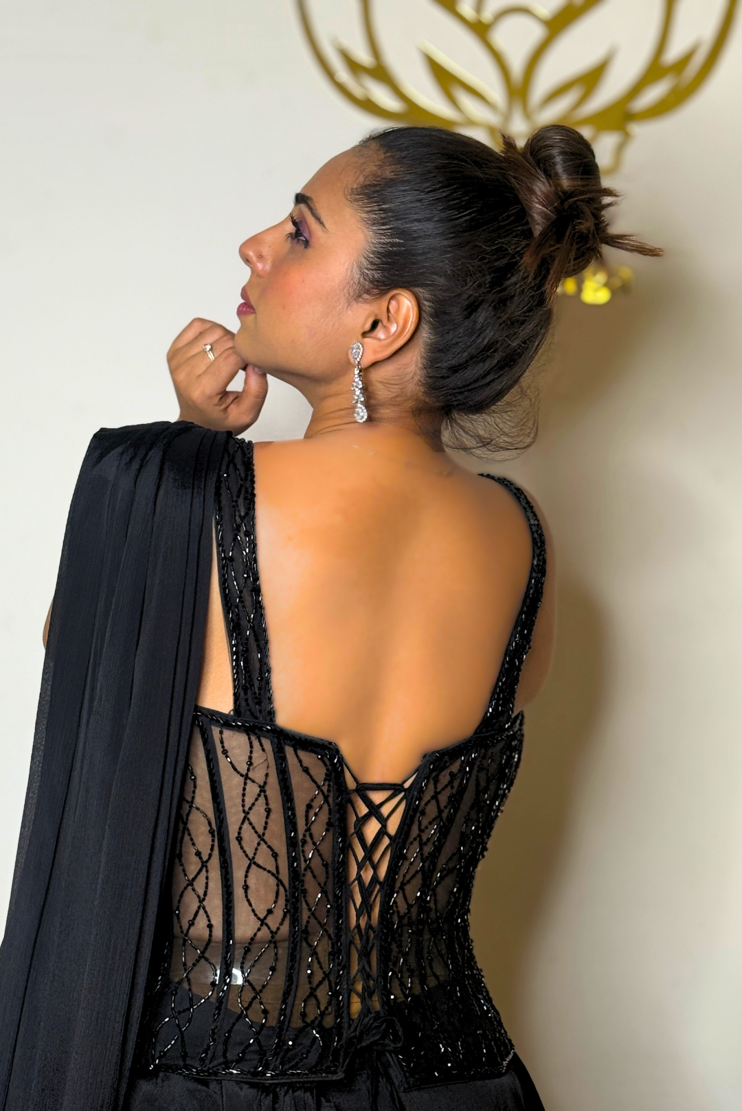 Black Corset Charm