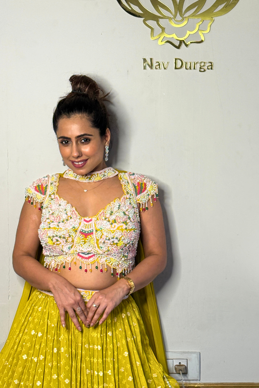 Pearl Glow Lehenga