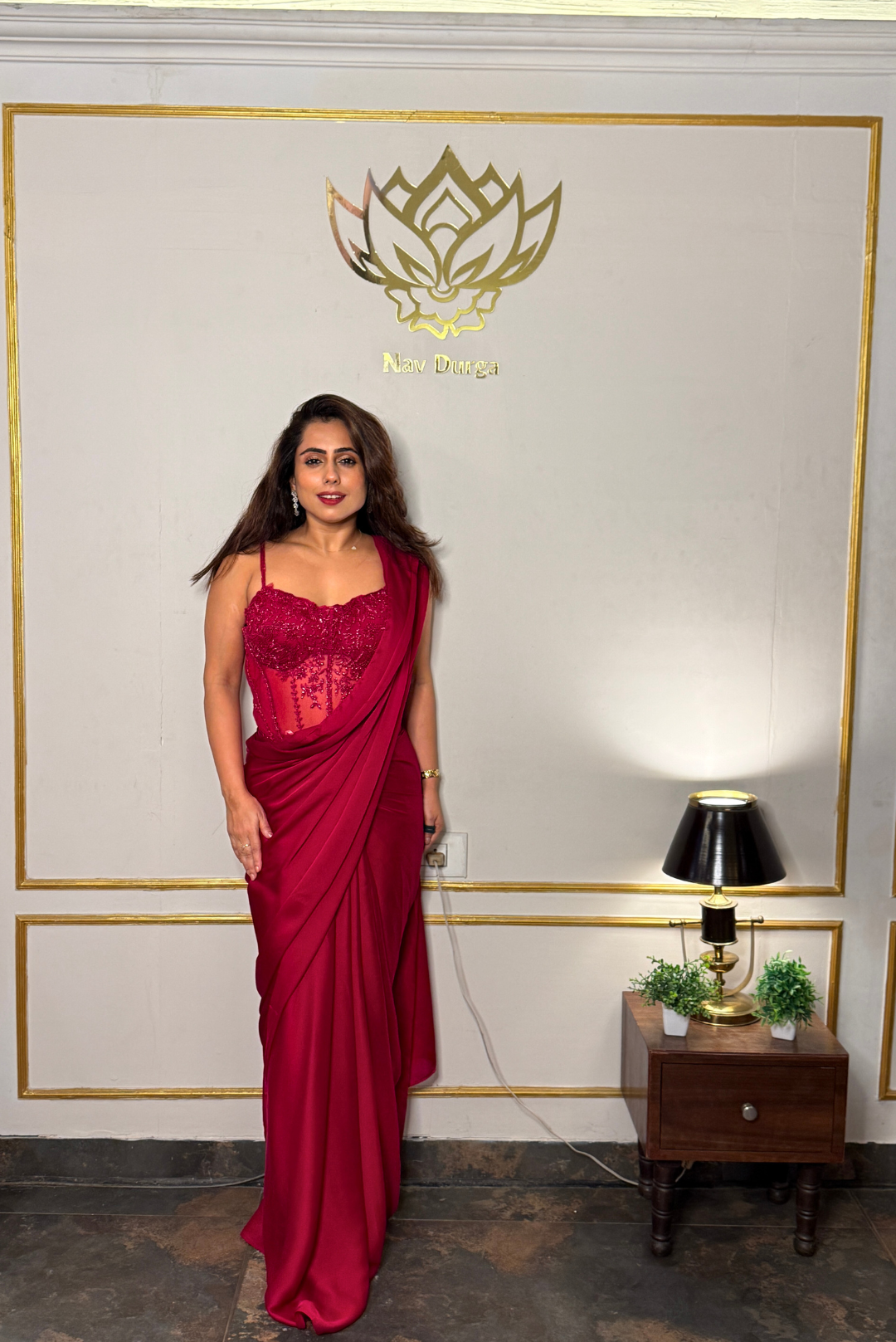 Scarlet Drape Glam