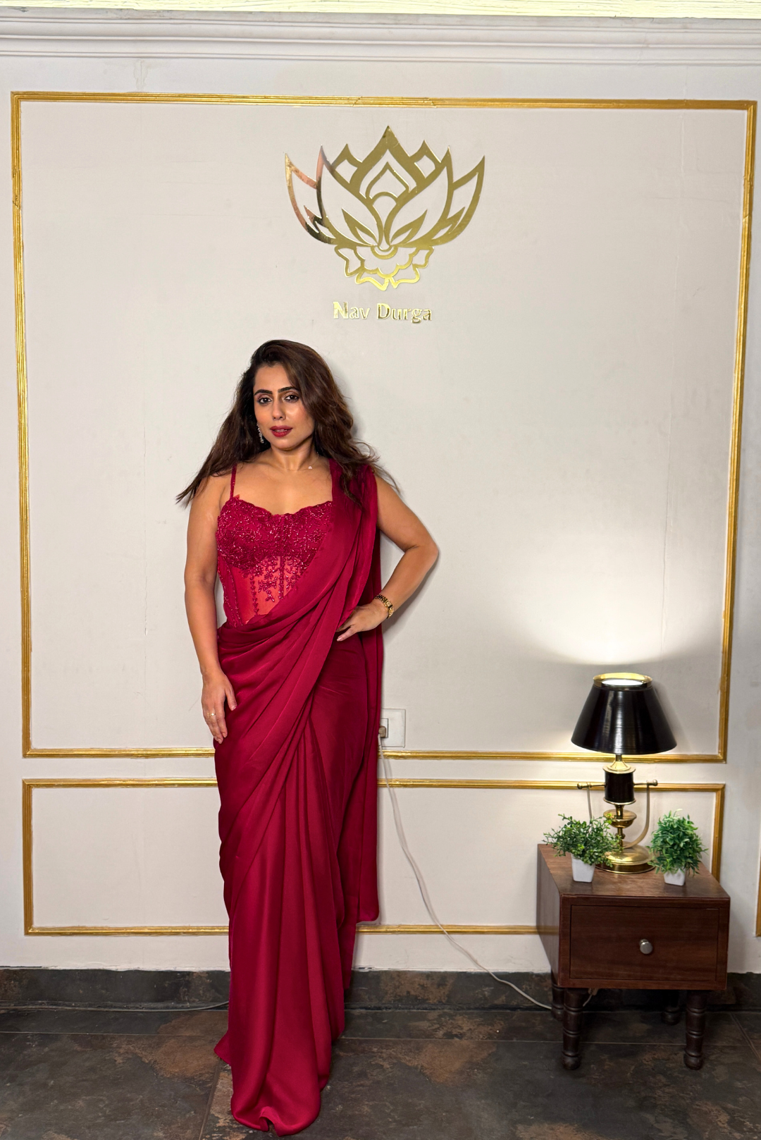Scarlet Drape Glam