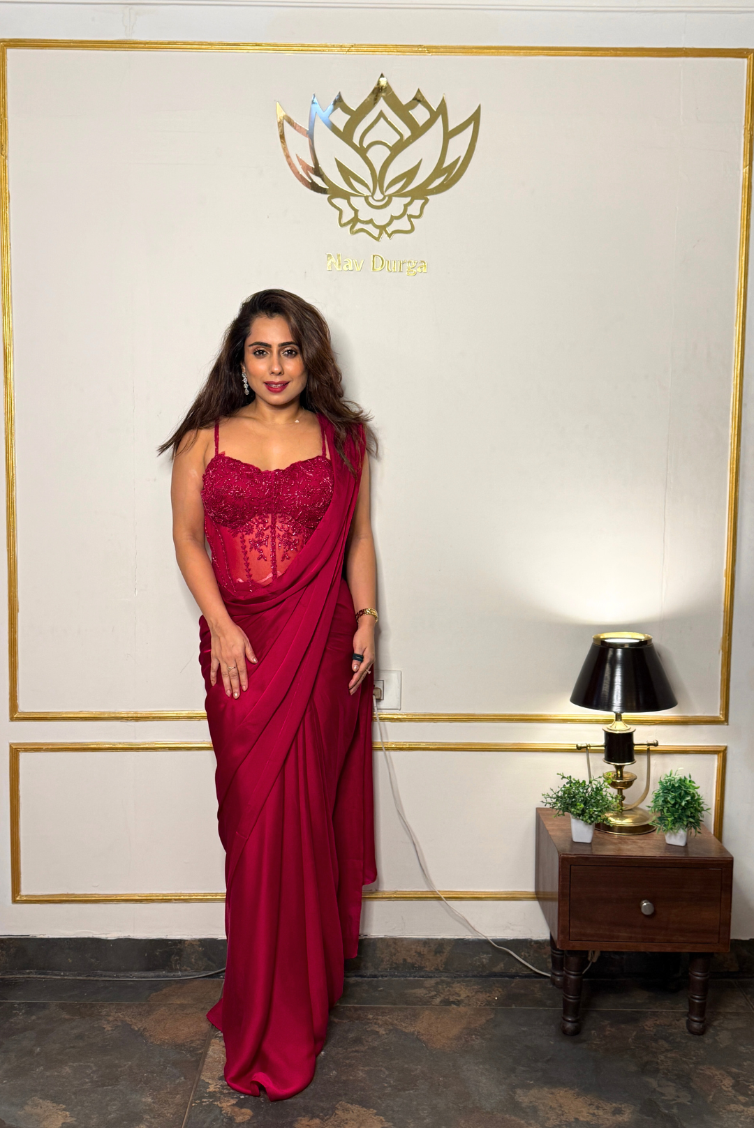 Scarlet Drape Glam