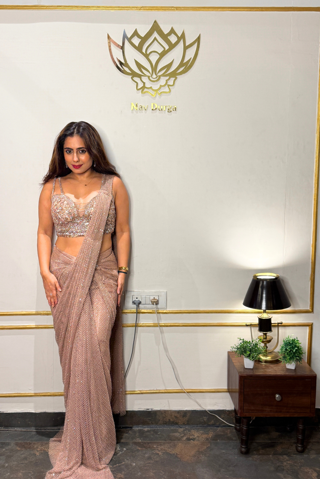 Rose Glow Drape