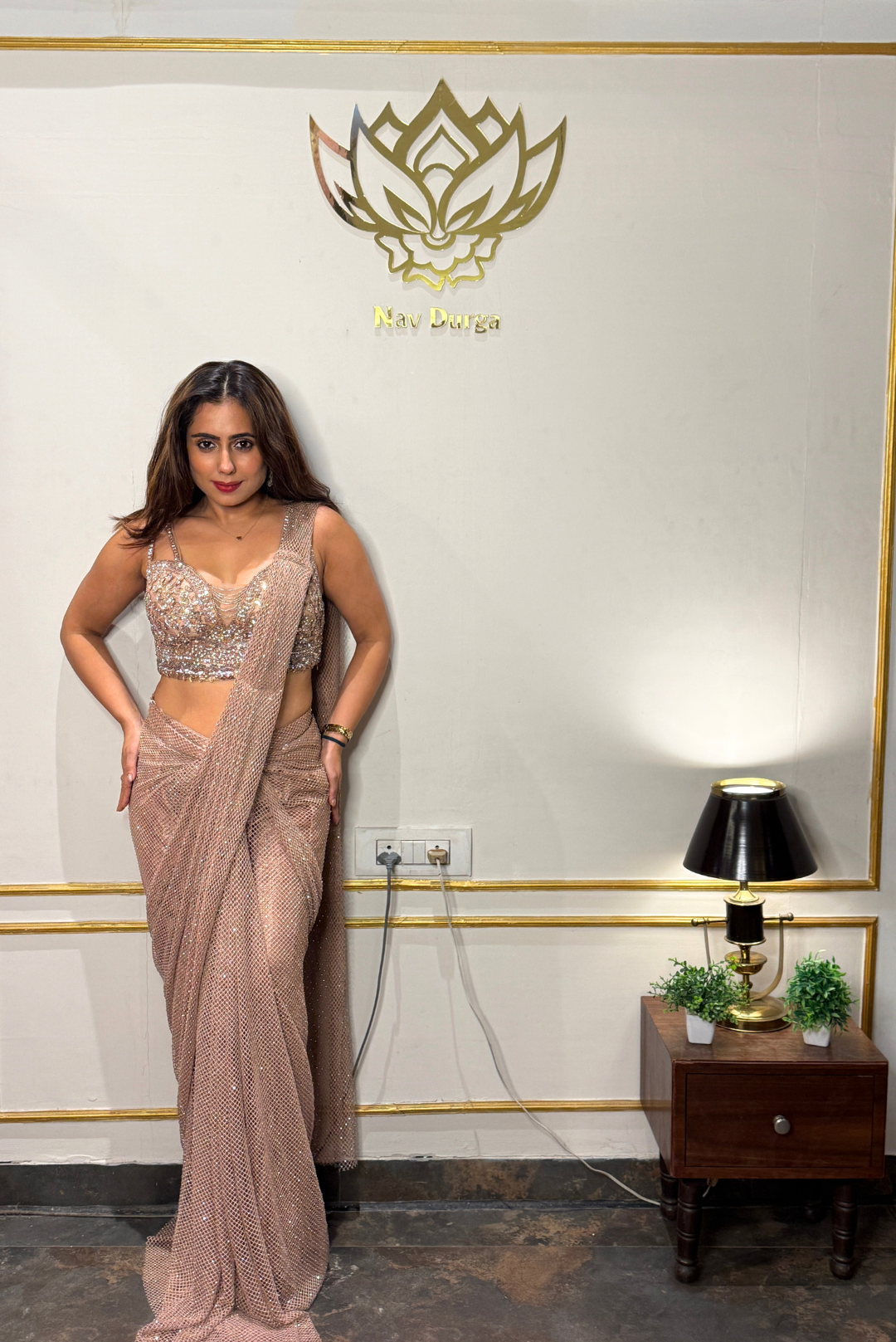 Rose Glow Drape