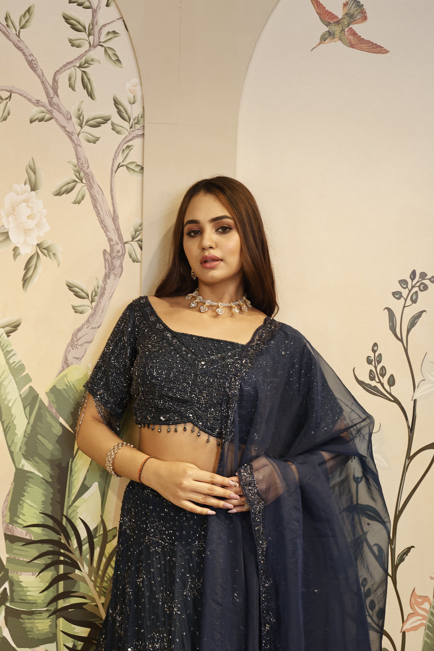 Navy Tassel Tale