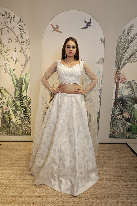 Shimmer Drape Ensemble