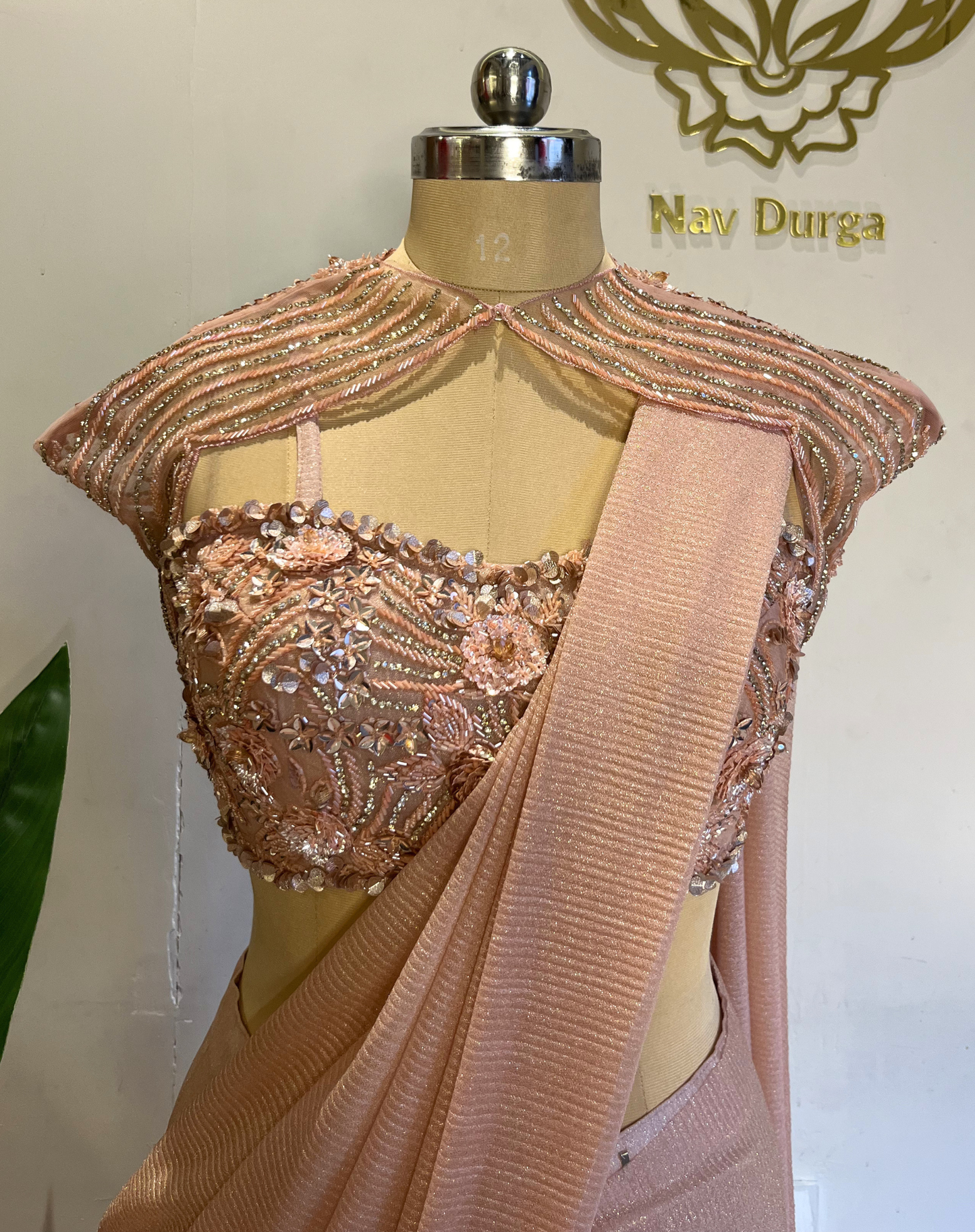 Sculpted Architectural Drape