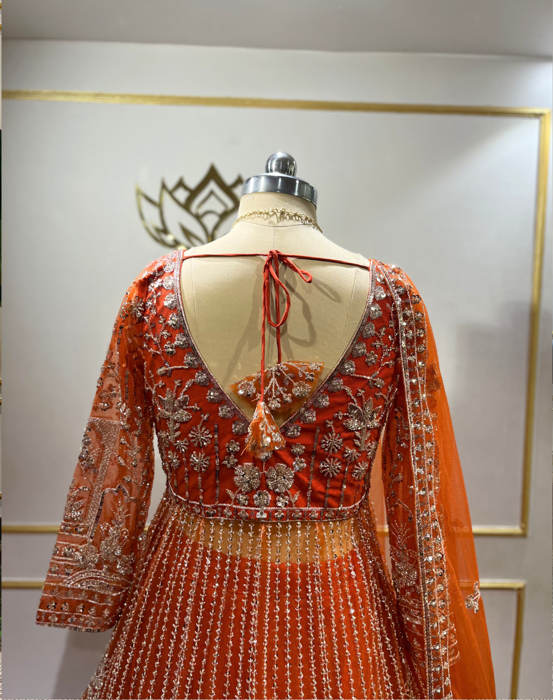 Sunlit Net | Embellished Net Lehenga Set