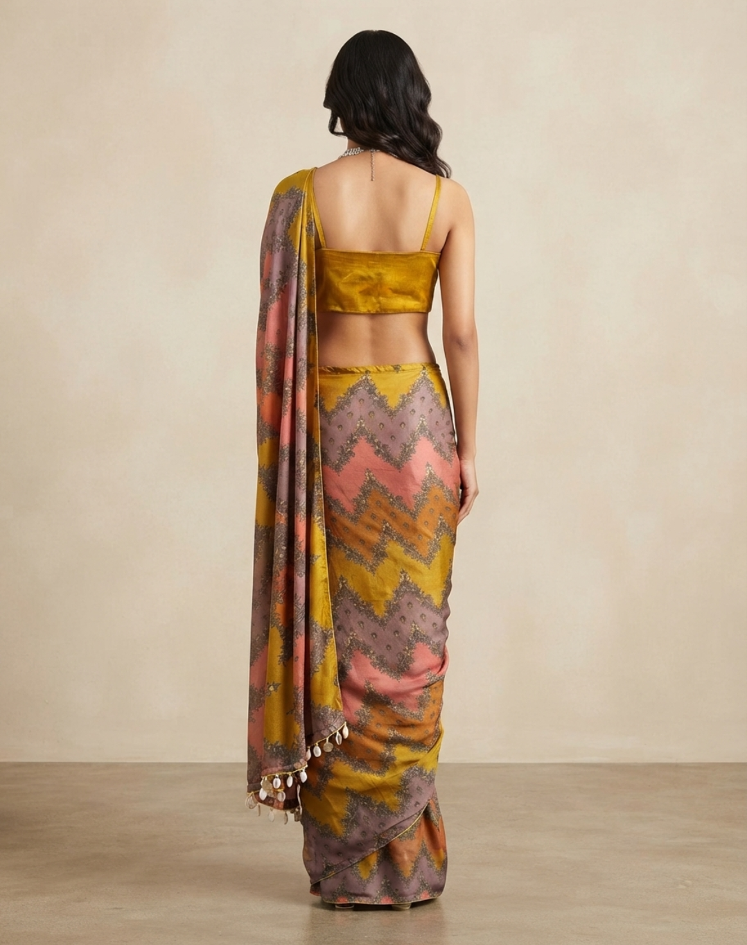 Marigold Reverie Saree