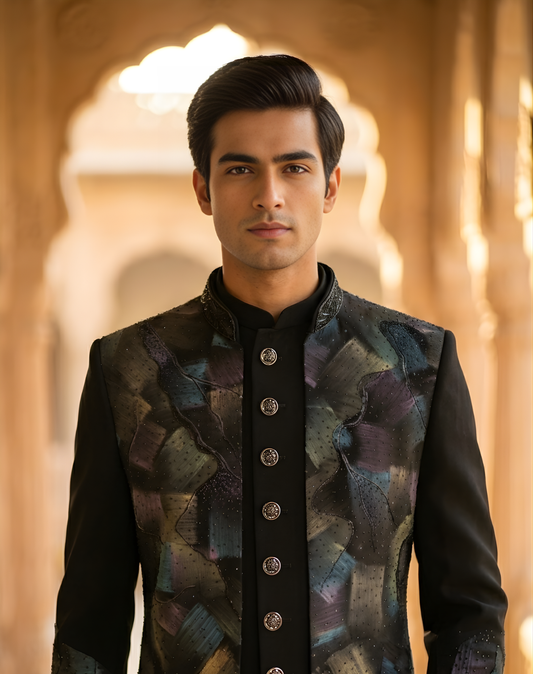 Noir Gleam Kurta