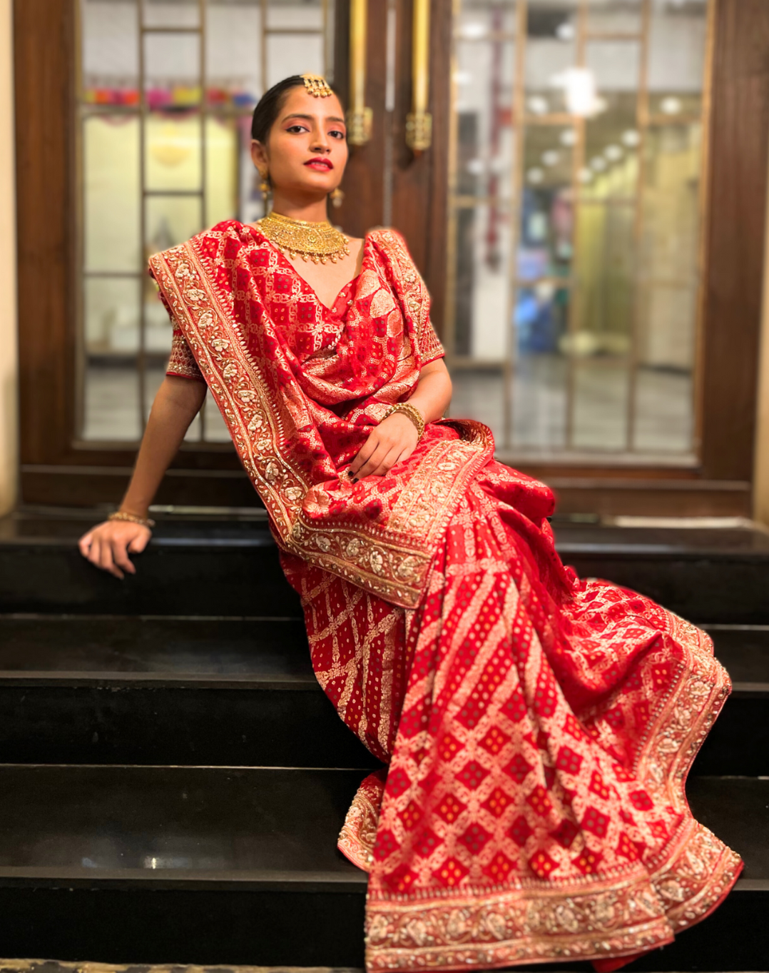Ghat Chola Saree