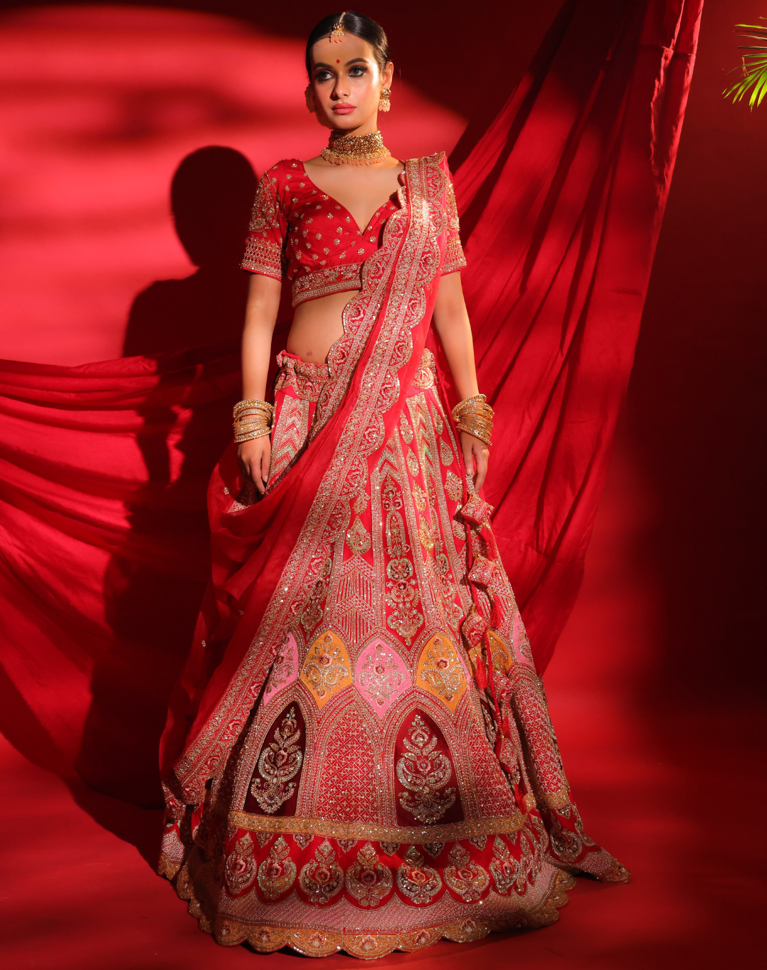 Silken Grace Lehenga
