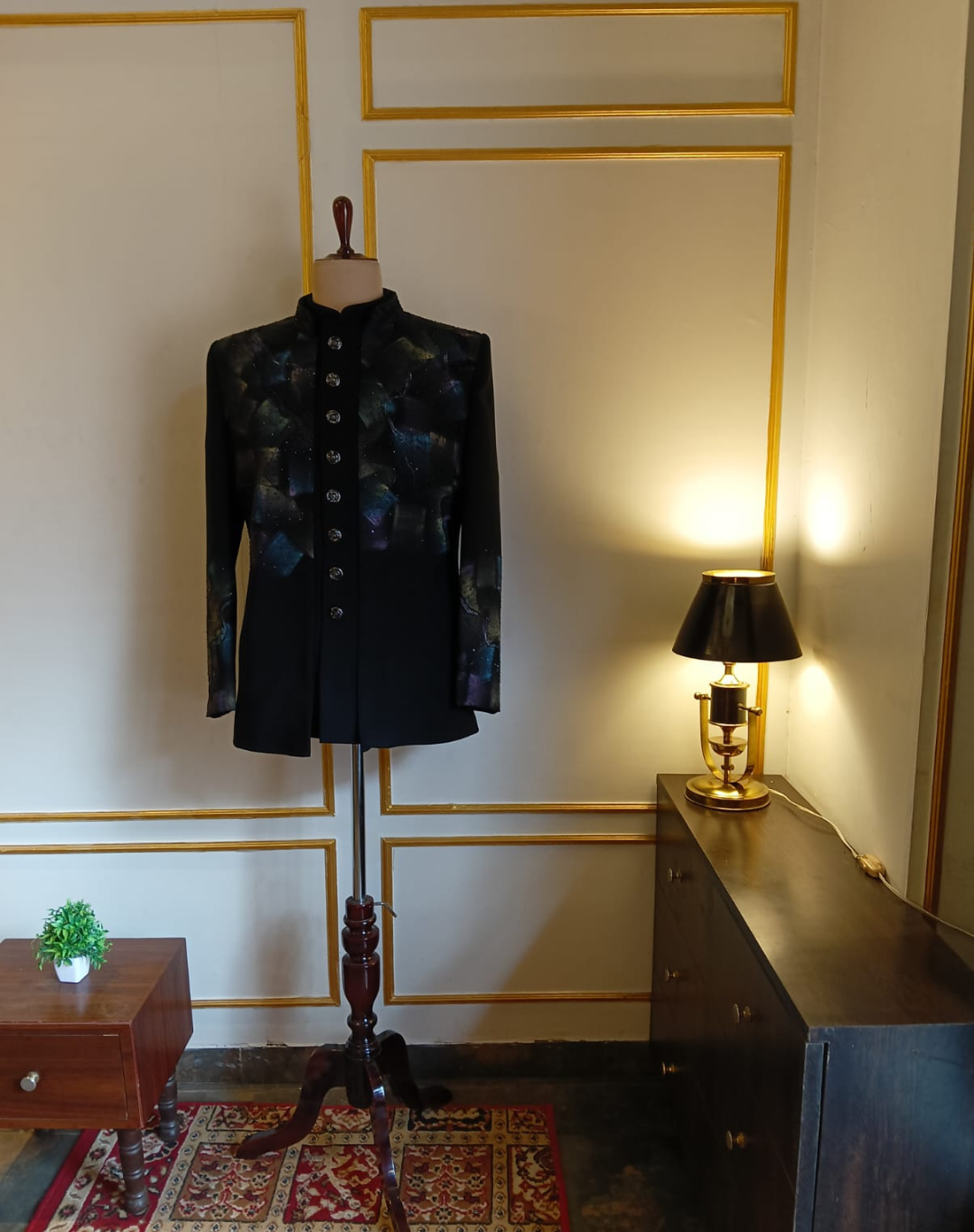 Noir Gleam Kurta