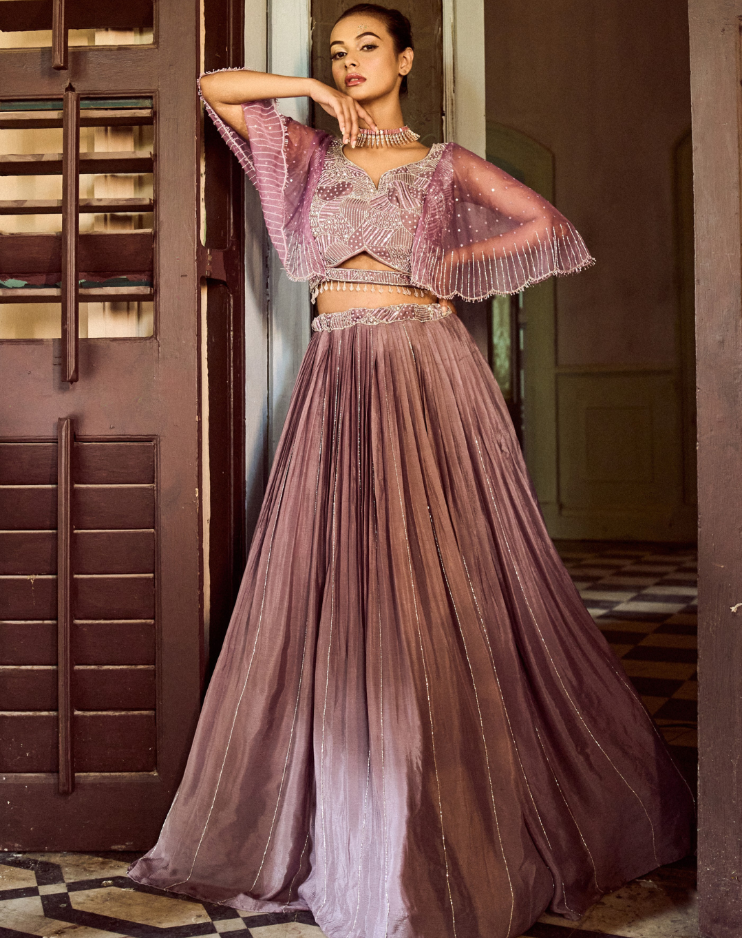 Lustrous Chinon Silk
