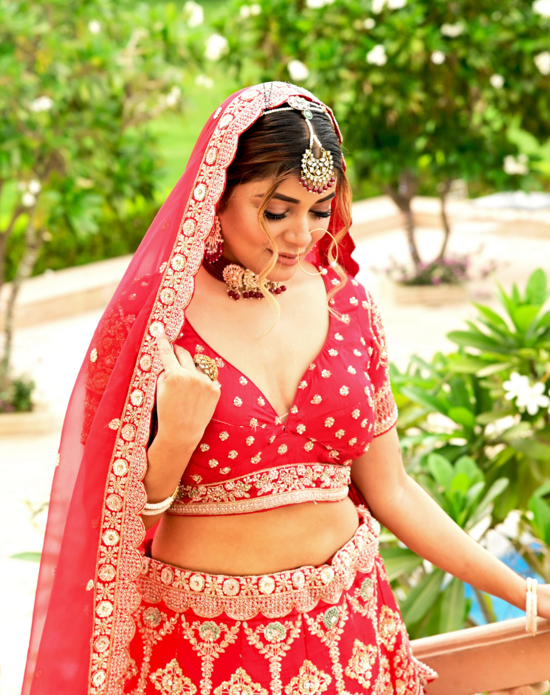 Royal Red Lehenga