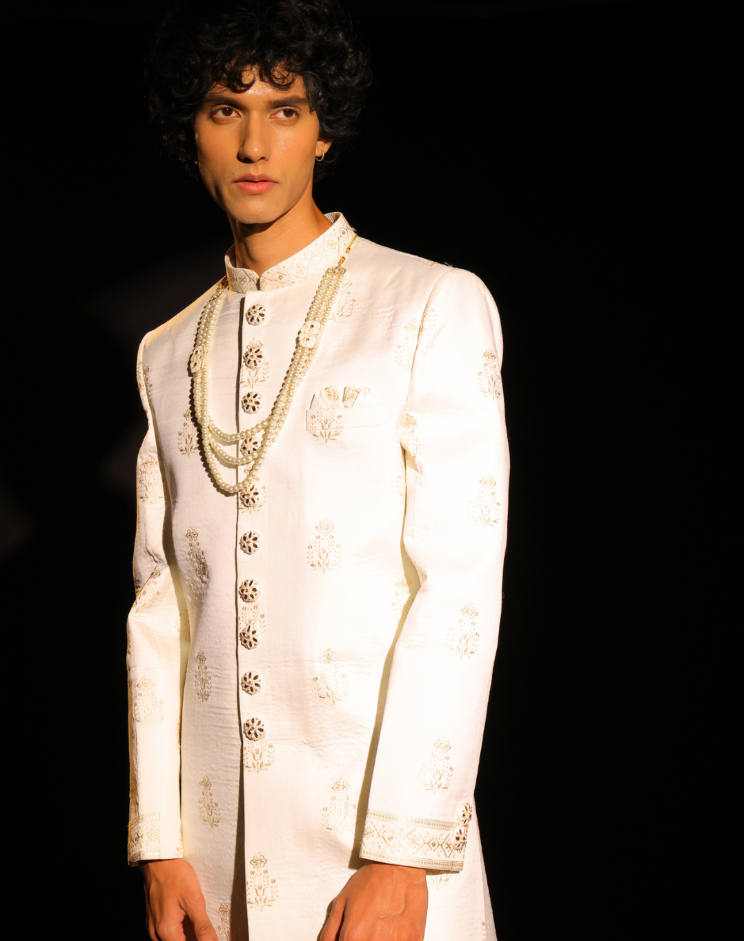 Threadwork Sherwani Set