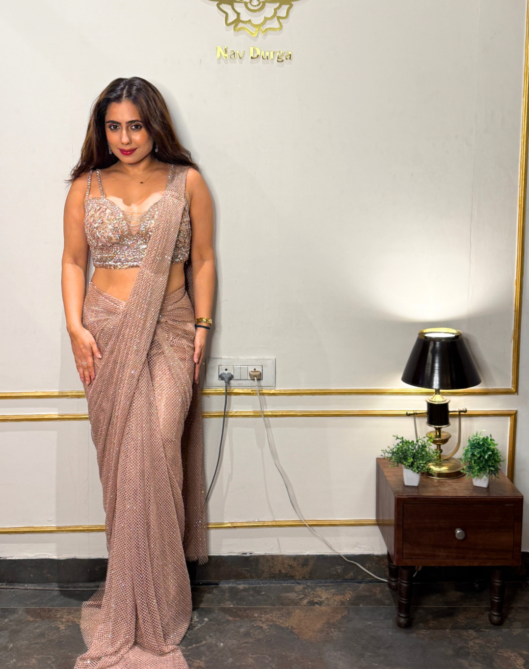 Rose Glow Drape