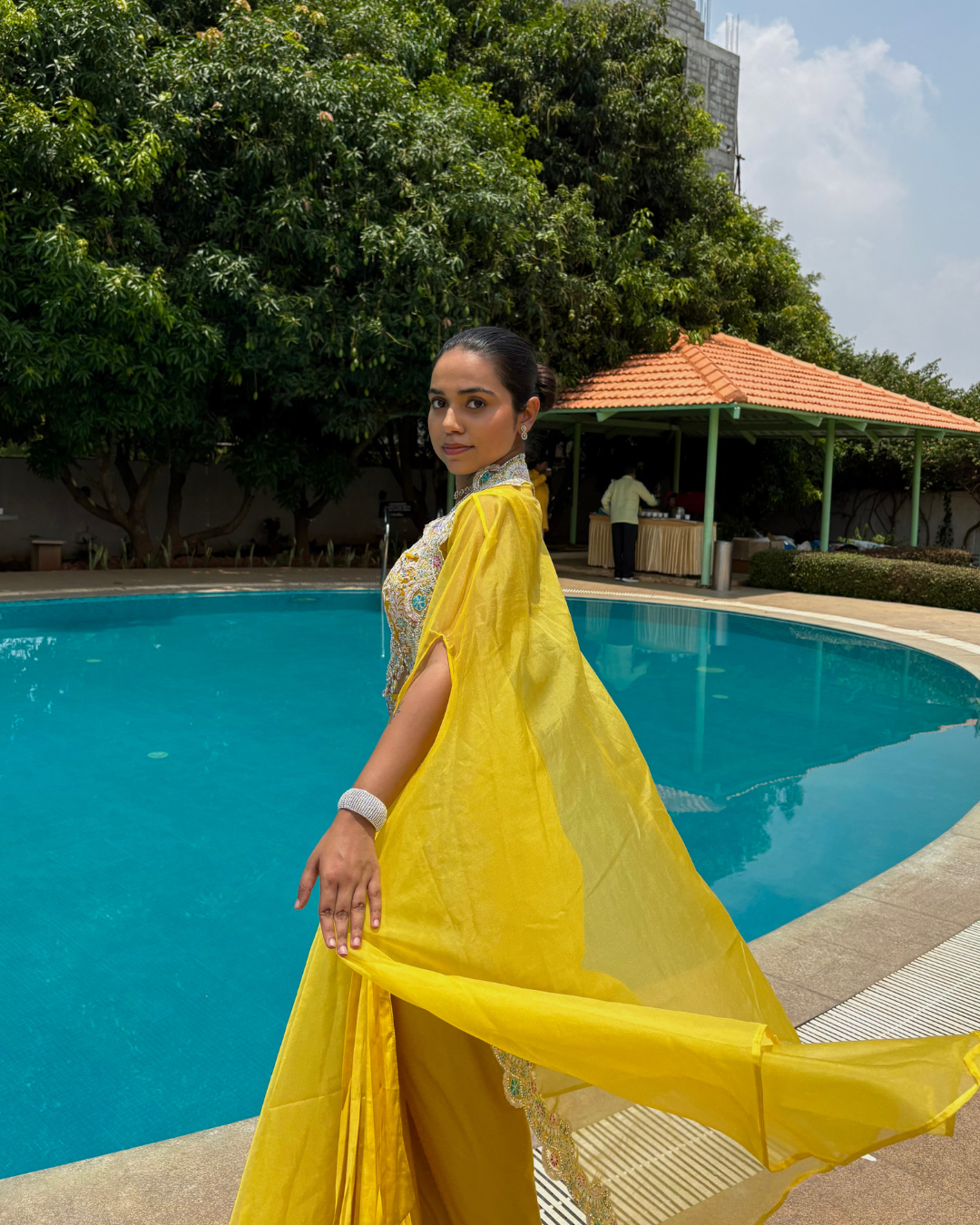 Yellow Hour Glam