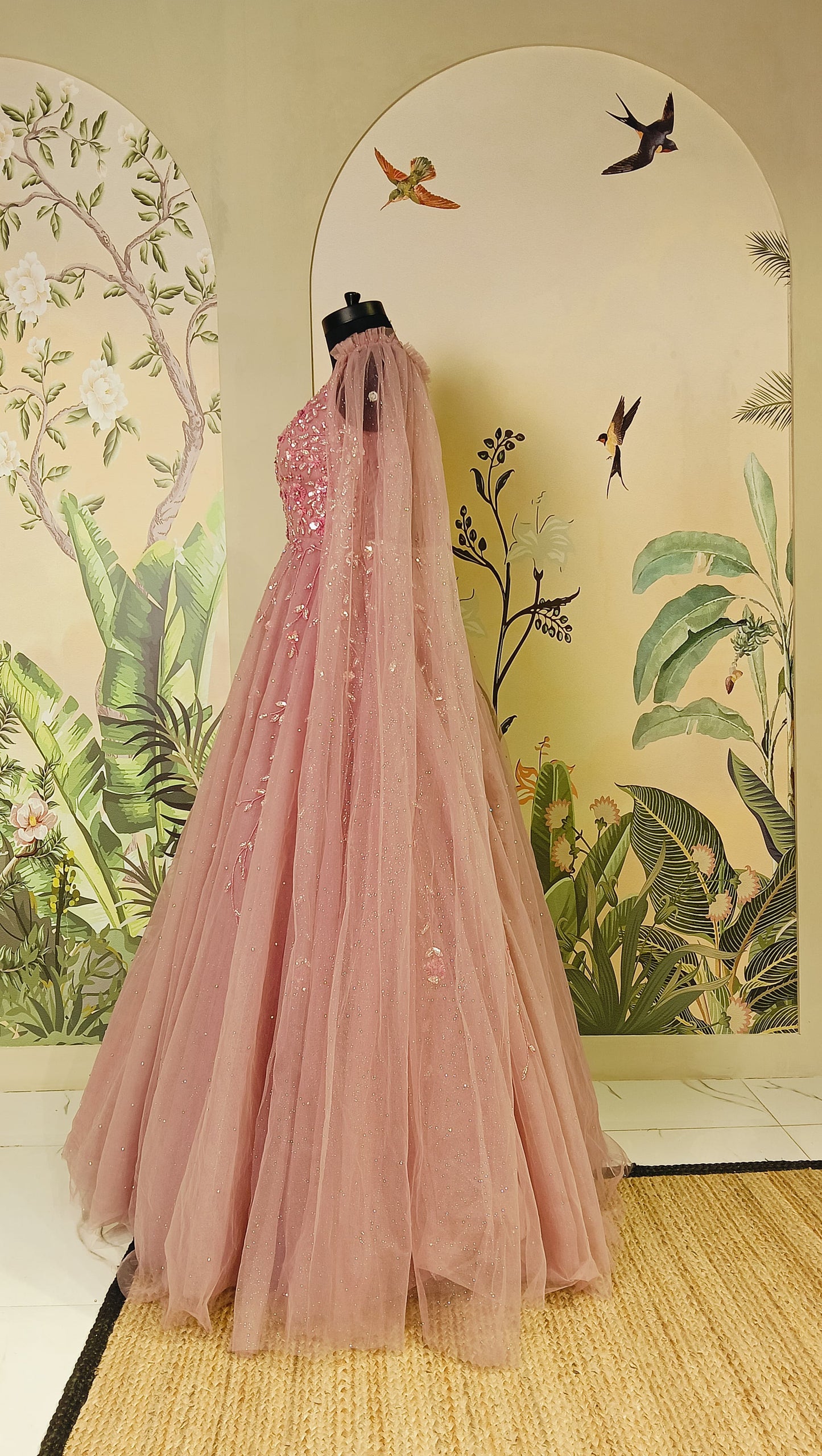 Lavender Whisper Gown