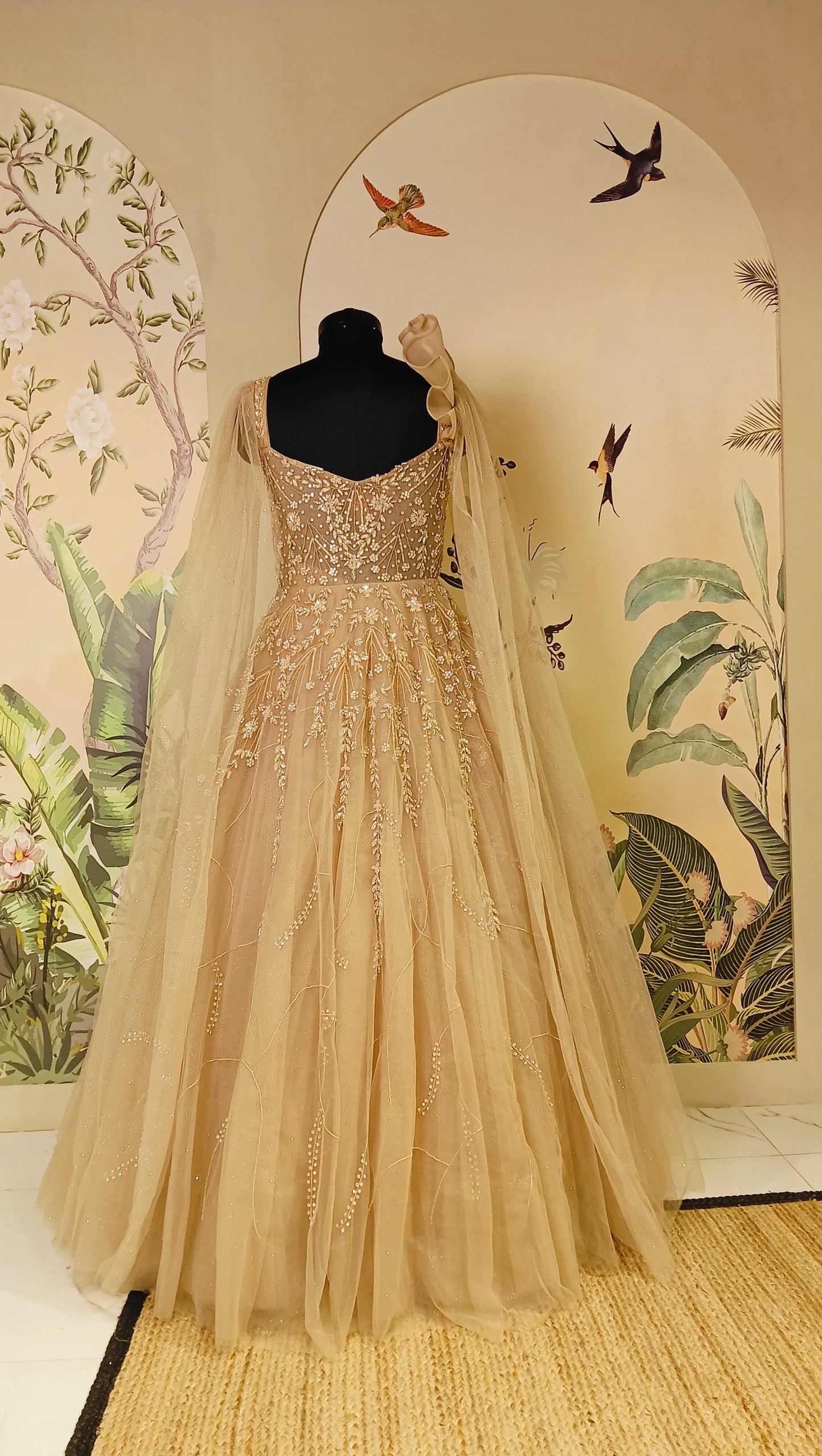 Golden Gown Glamour
