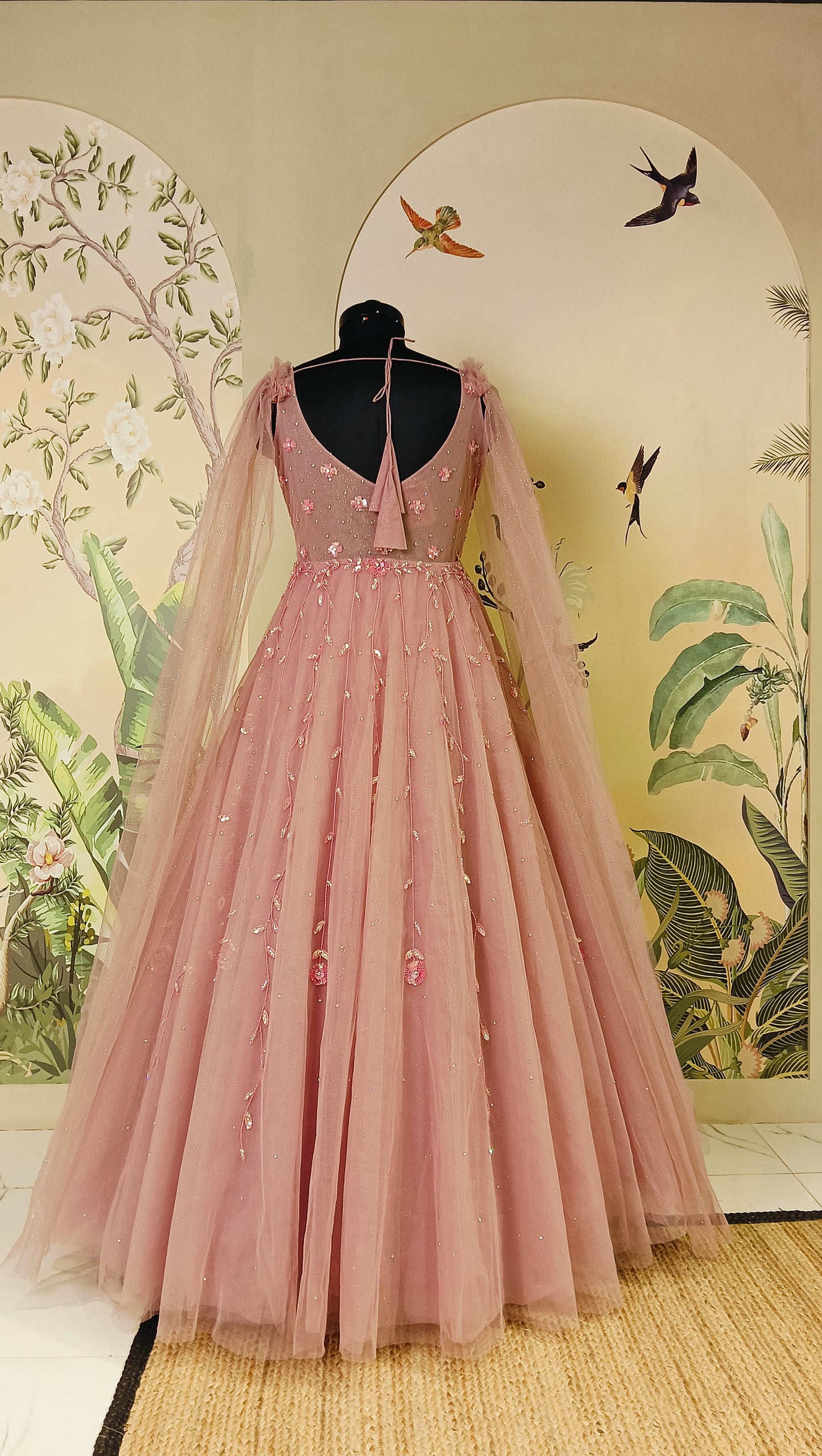Lavender Whisper Gown