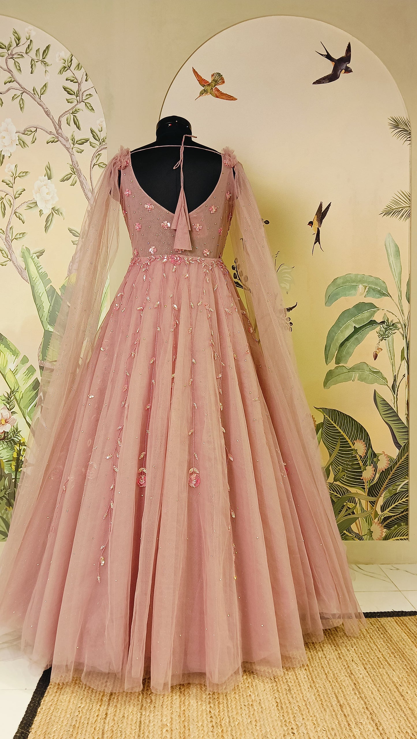 Lavender Whisper Gown