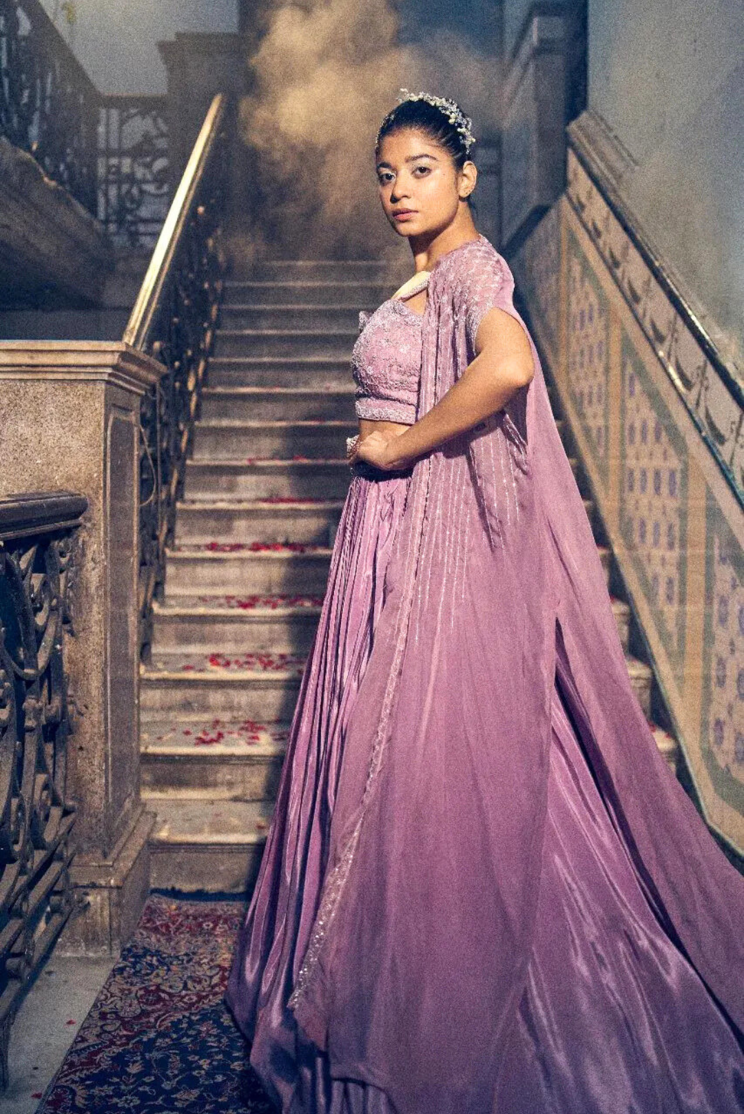 Purple silk muse