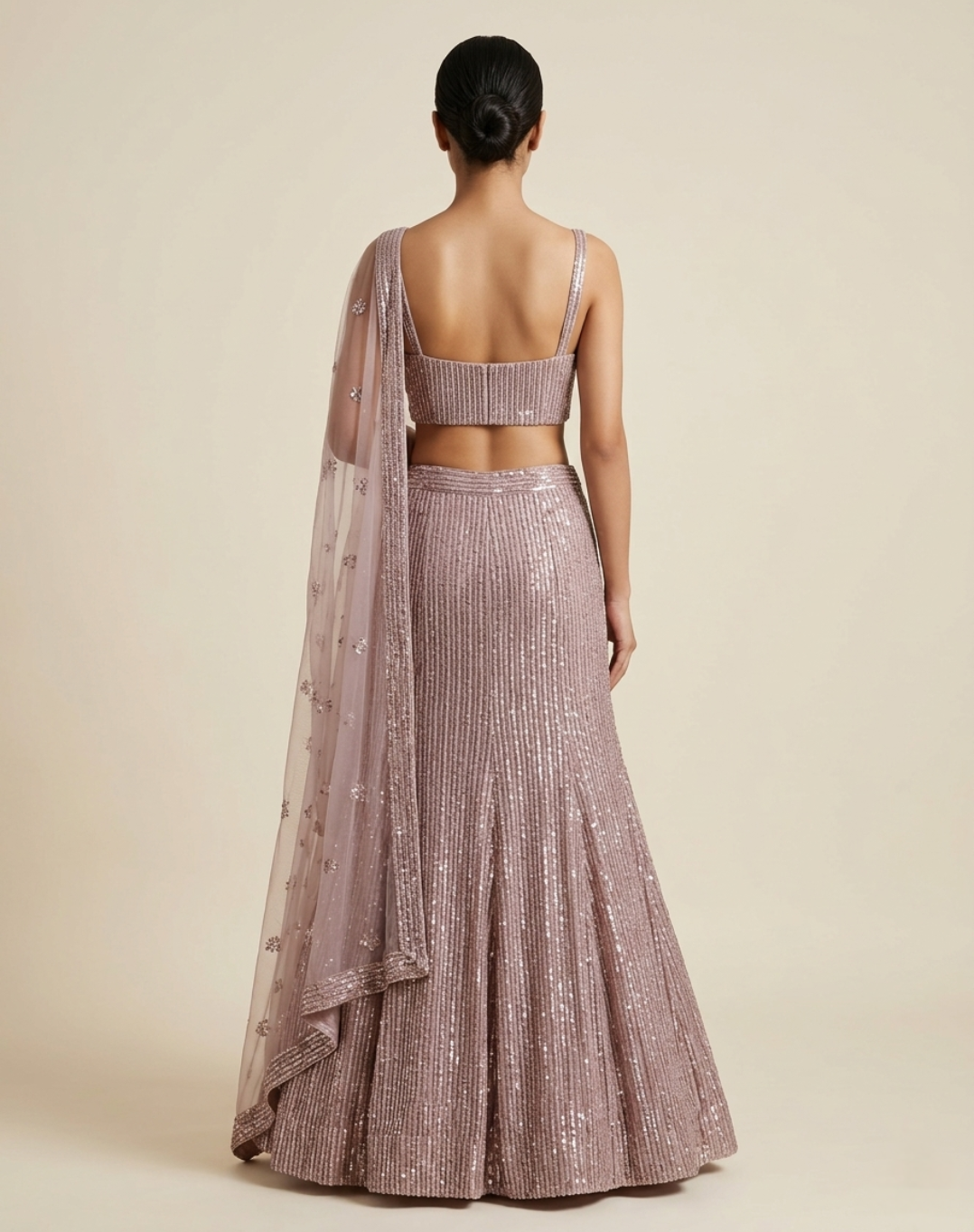 Starlit Gold Lehenga