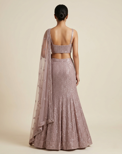 Starlit Gold Lehenga