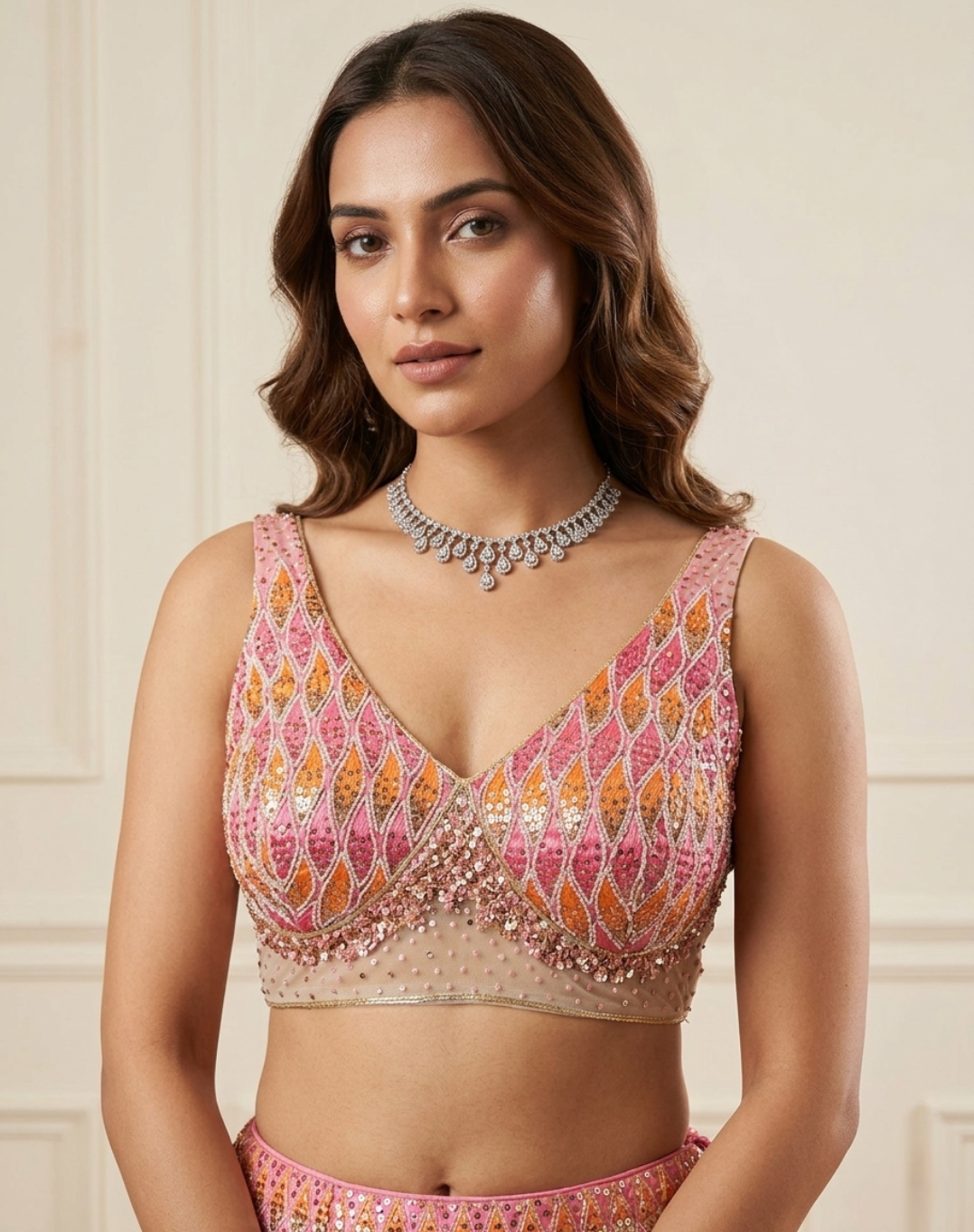Pink Silk Statement