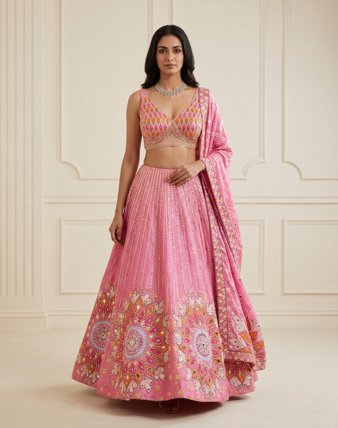 Pink Silk Statement