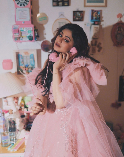 Candy Peach Gown