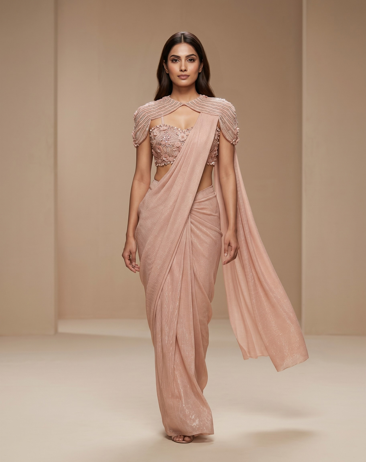 Sculpted Architectural Drape