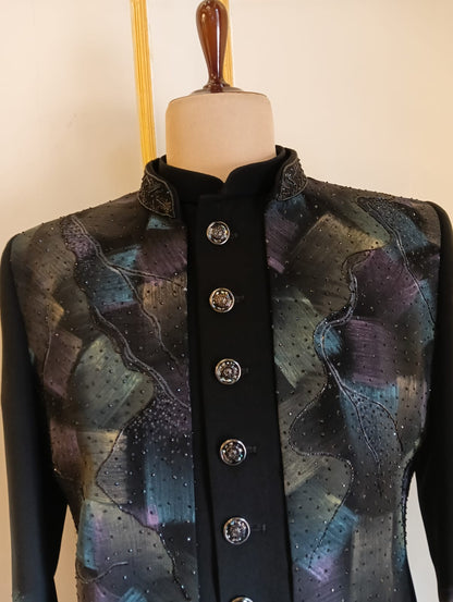 Noir Gleam Kurta Set