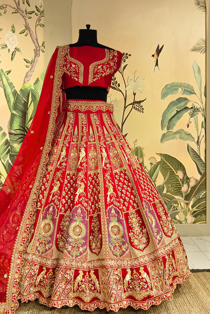 Scarlet Bridal Majesty