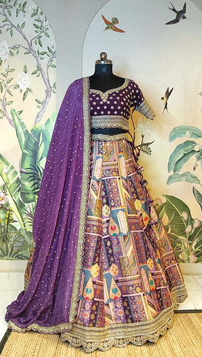 Purple Banarasi Dream