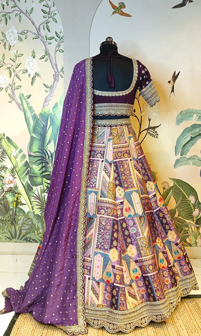 Purple Banarasi Dream