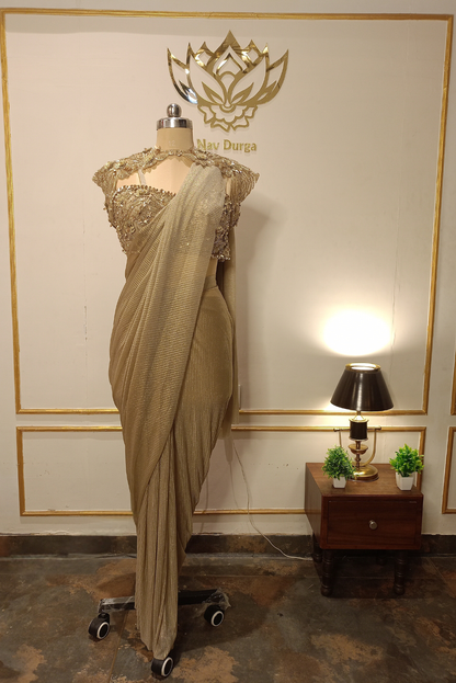 Liquid Gold Saree