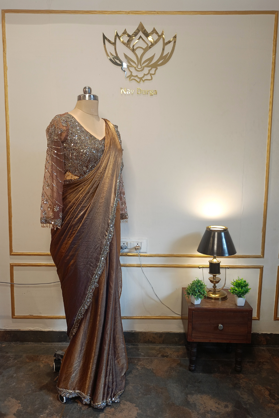 Bronze Gleam Drape