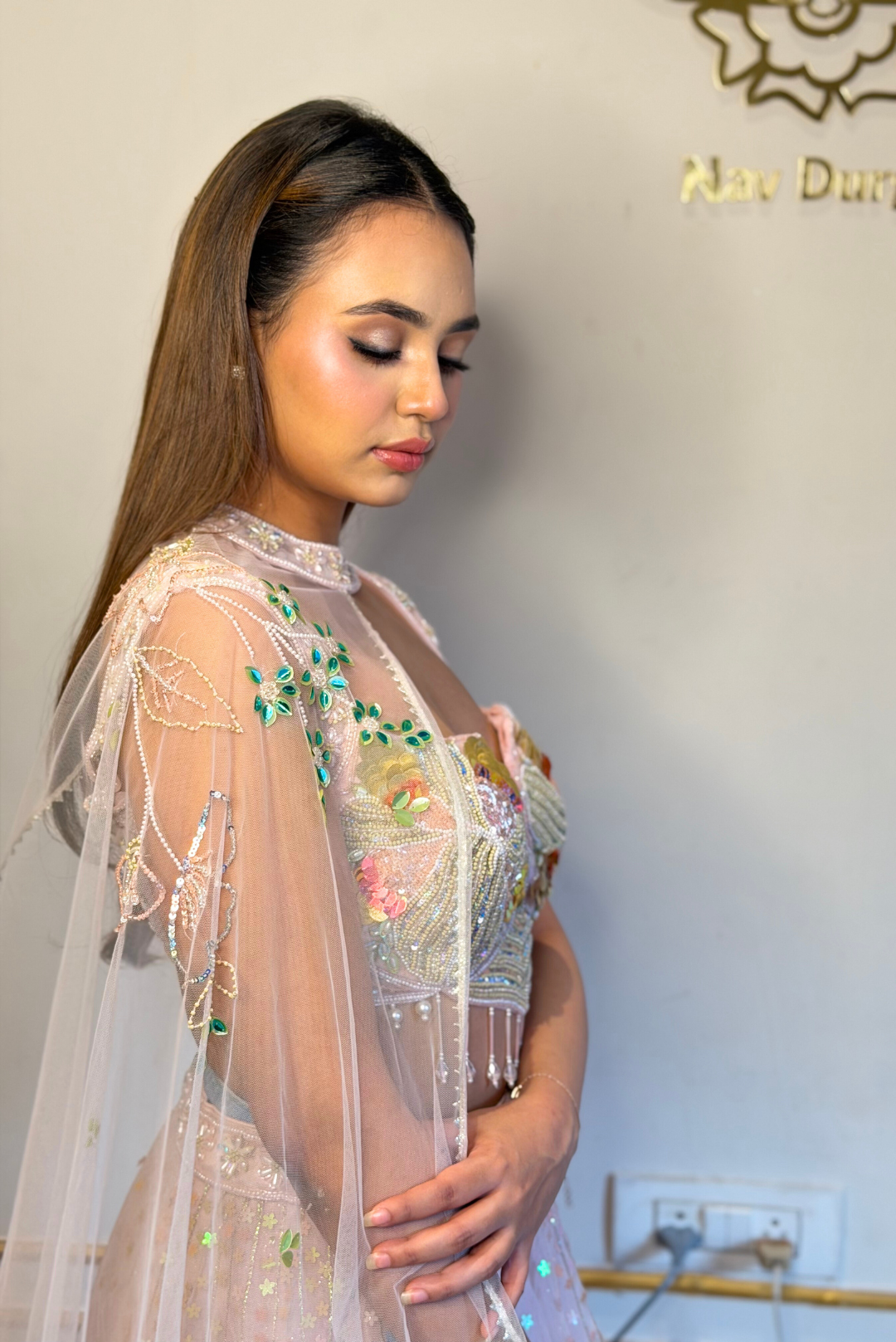 Pink Sparkle Lehenga