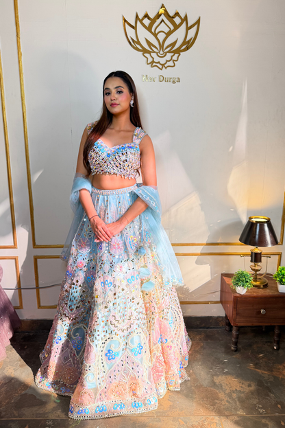 Celestial Pearl Lehenga